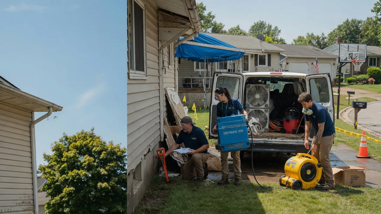 Ceiling Leak Cleanup in Saint Elmo, IL near me