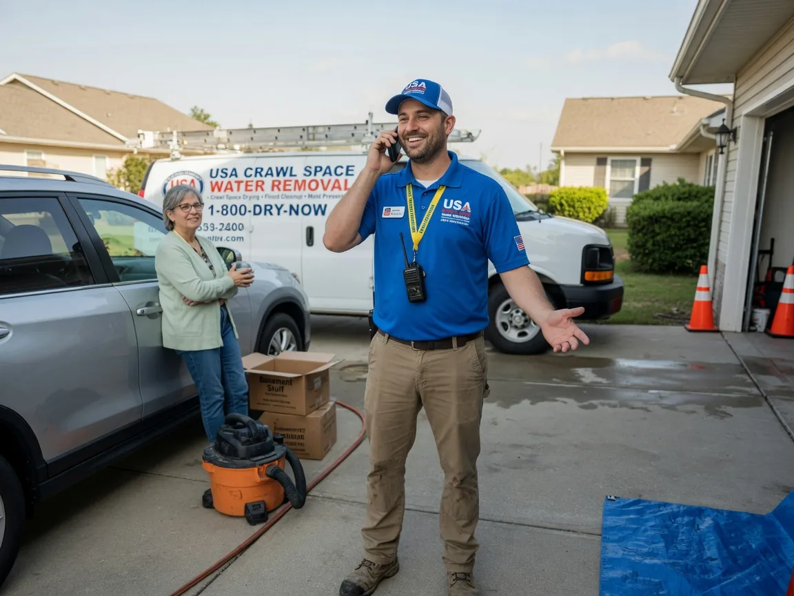 Crawl Space Water Removal Saint Elmo, IL FAQs
